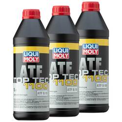 Getriebeöl Öl LIQUI MOLY Top Tec ATF 1100 3 X 1 Liter für Mercedes Renault BMW