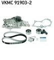 Wasserpumpe + Zahnriemen Satz für Toyota Corolla SKF Vkmc91903-2 2004 - 2006