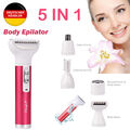 Intimrasierer Damen Elektrisch Akku Bikini Trimmer Epilierer Lady Shaver Set