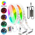5m 10m LED Streifen 12V 24V RGBW RGBWW SMD5050 Stripe Band WIFI Alexa Controller