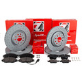 Zimmermann SPORT Bremsscheiben + Beläge für VW GOLF 8 GTI GTE GTD vorne + hinten