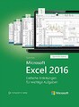 Microsoft Excel 2016: Einfache Anleitungen für Buch dpunkt.verlag GmbH