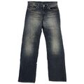 #7590 REPLAY Herren Jeans Hose 907 Bootcut ohne Stretch darkblue blau 29/32