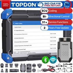 TOPDON Phoenix Lite 2 KFZ OBD2 Diagnosegerät Alle System ECU-Kodierung Deutsch⭐⭐⭐⭐⭐Ein-Klick-Fehler-Codes✅Active Test✅35+Reset✅2025