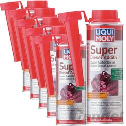 6x250mL LIQUI MOLY SUPER DIESEL ADDITIV MOTOR SYSTEM REINIGER ZUSATZ SCHUTZ 5120