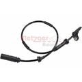 1x Sensor, Raddrehzahl METZGER 09001476 passend für BMW