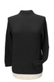 Jersey Frau Mittel Hals Lupetto Aus Wollmischung Made IN Italy Fioccoro