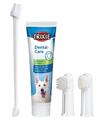 Trixie Zahnpflege-Set für Hunde Hundezahnbürste Hunde Zahnbürste Zahncreme