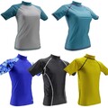 UV Badeshirt Damen Herren Schwimmshirt UPF 50+ UV Shirt UV-Schutzshirt Bademode