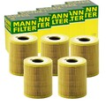 5x MANN-FILTER HU 818 x ÖLFILTER MIT DICHTUNG FILTEREINSATZ 5-STÜCK!
