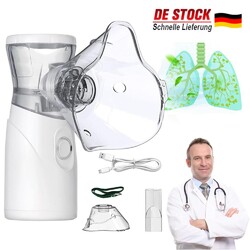 Inhalator Vernebler Inhalationsgerät Inhaliergerät für Kinder und Erwachsene NEU