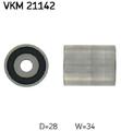 Original SKF Umlenk-/Führungsrolle Zahnriemen VKM 21142 für Audi Ford Seat