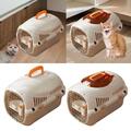 Hundetransportbox, tragbare Katzen-Luftfahrtbox für Kätzchen, kleine und