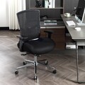 Bürostuhl ergonomisch 200kg Drehstuhl Chefsessel Schreibtischstuhl Schwarz 105°