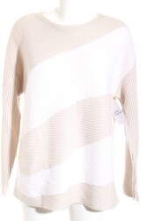 NICE CONNECTION Wollpullover Damen Pullover Gr. DE 42 wollweiß-creme Casual-Look