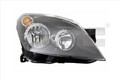 TYC Hauptscheinwerfer 20-0389-05-2 für OPEL ASTRA A04 GTC Caravan TwinTop L70