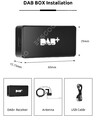 ESSGOO Für Autoradio Android Externe DAB+ Digital Radio Adapter Box Empfänger BT