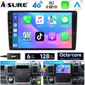 DAB+ 6+128G Android 14 Autoradio Carplay WiFi GPS Navi Für Fiat Ducato 2007-2023