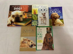 5x Dog Owner Books All About Dogs How Smart is Your Dog? The Natural Way
