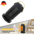 Heizlüfter Keramik 1200W Schnellheizer Heizgerät Heizstrahler