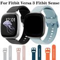 Für Fitbit Versa 4 3 | Fitbit Sense 2 Sport Silikon Armband Ersatz Uhrenarmband