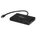 StarTech.com 4-Port Multi Monitor Adapter - Mini DisplayPort to DisplayPort MST 