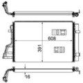 Kondensator, Klimaanlage MAHLE AC 697 000S
