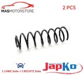 SCHRAUBENFEDER FAHRWERKSFEDER HINTEN JAPKO ZCJ5806C 2PCS V FÜR FORD KA
