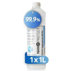 Isopropanol 99,9% | Isopropylalkohol | 1L mit Spritzeinsatz | AlkoholreinigerHygienereiniger | Entfetter | Haushaltsreiniger
