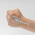  2 Count Armbänder Fingerring-Armband Handkette Mit Scorpion