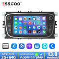 Für Ford Focus Mondeo MK4 C/S-Max Autoradio Android 13.0 Carplay GPS Navi WIFI