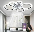 Deckenventilator mit Beleuchtung und Fernbedienung Dimmbar LED Deckenlampe