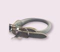 Halsband, Rund, Karlie,Buffalo,Lederhalsband,Grau,32cm, Gr. S, Hundehalsband,Neu