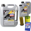 INSPEKTIONSKIT FILTER LIQUI MOLY ÖL 7L 5W-40 für Audi A6 4F2 C6 2.4 3.2 FSI