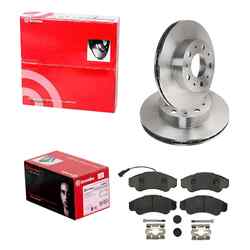 brembo BREMSSCHEIBEN + BELÄGE VORNE passend für FIAT DUCATO JUMPER BOXERVA 300x24mm | Bitte Einschränkungen beachten