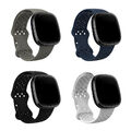Silikon Sport Armband Für Fitbit Versa 3 Sense Uhrenarmband Ersatzband