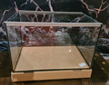 Aquarium 60x30x30cm inkl. Glas Abdeckscheiben - 54 Liter rechteck Terrarium