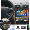 DAB+ Autoradio Für Toyota Avensis T25 2002-2008 32G Android  13 Carplay GPS Navi