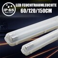 LED Feuchtraumleuchte Wannenleuchte Keller Garage 60/120/150cm inkl. Röhre Lampe