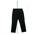 Cambio Damen Jeans 3/4 ankle Hose stretch Comfort Fit high W. Gr. 36 Schwarz TOP