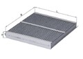 KNECHT Filter, Innenraumluft LAK 234 für BMW ALPINA
