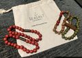 Seasalt Cornwall Holzperlen Armbänder x 4 Boho Qualität Stück Perlen