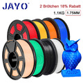 JAYO 3D Drucker Filament PLA Meta Matte PETG SILK ABS 1,75mm 1,1KG/250G/650G
