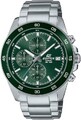 Casio EFR-526D-3AVUEF Edifice Chrono Herren Armbanduhr 10 ATM 44 mm silber