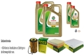 MANN-FILTER Inspektionspaket 12L CASTROL EDGE 5W-30 M für Mercedes M-Klasse ML