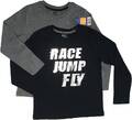 2-er Set Langarmshirt T- Shirt Jungen Shirt Gr.110/ 116 Longsleeves 