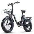 Elektrofahrrad Ebike 20 Zoll E Mountainbike Fatbike Shimano 40km/h Pedelec 800W