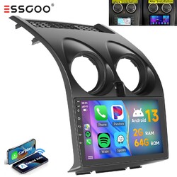 9 Zoll Autoradio Android 13 2+64GB Carplay GPS RDS Für Nissan Qashqai J10 07-13
