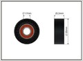 CAFFARO 242-00 Umlenkrolle Keilrippenriemen 65mm für ALFA ROMEO 159 (939)