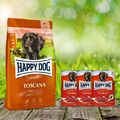 Happy Dog Supreme Toscana 12,5 kg + 3 x 400 g Happy Dog Sensible Pure Australia